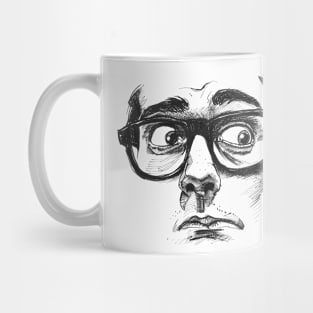 Nerdy Face Mug